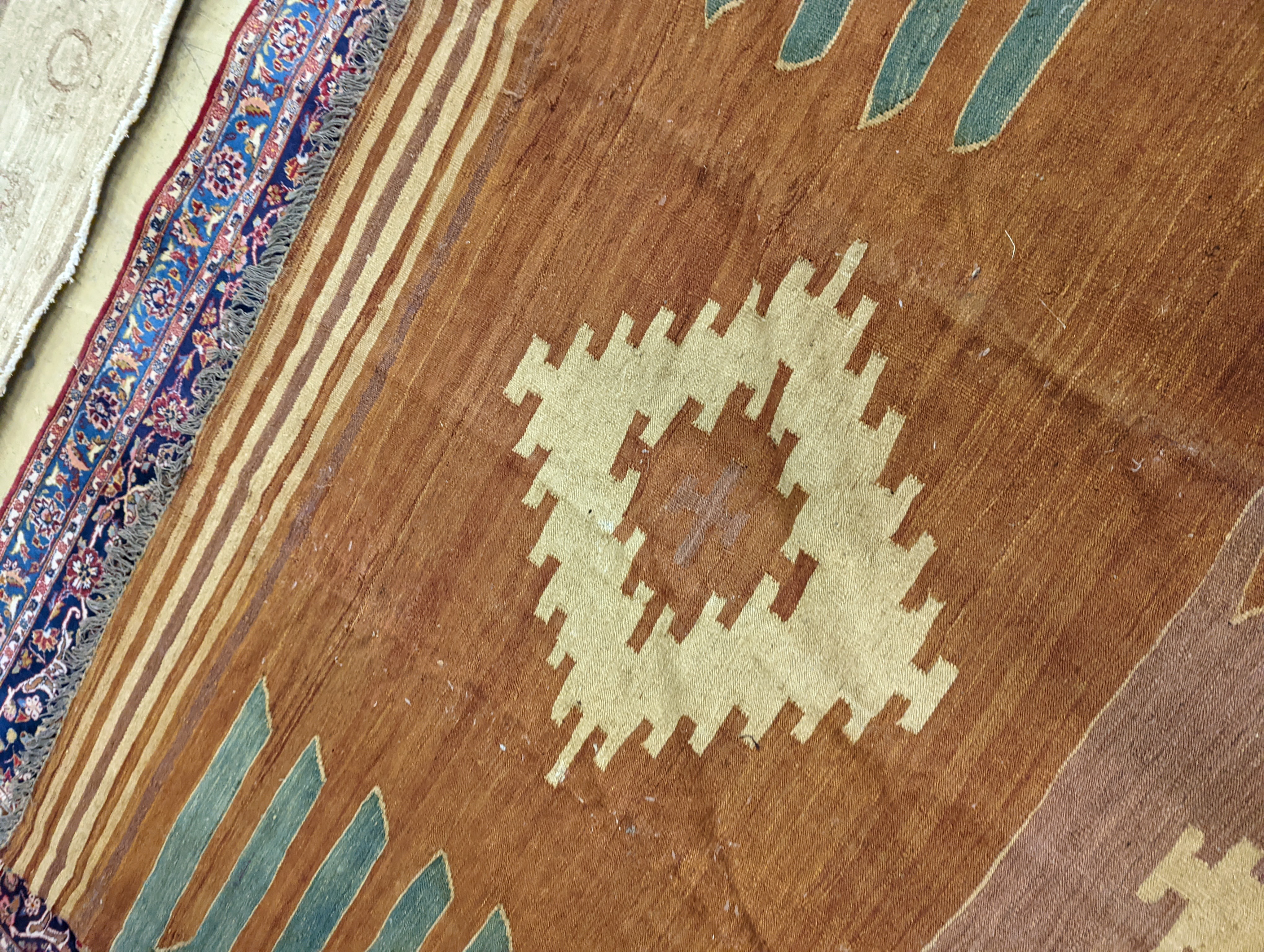 A Kelim carpet 308 x 213cm